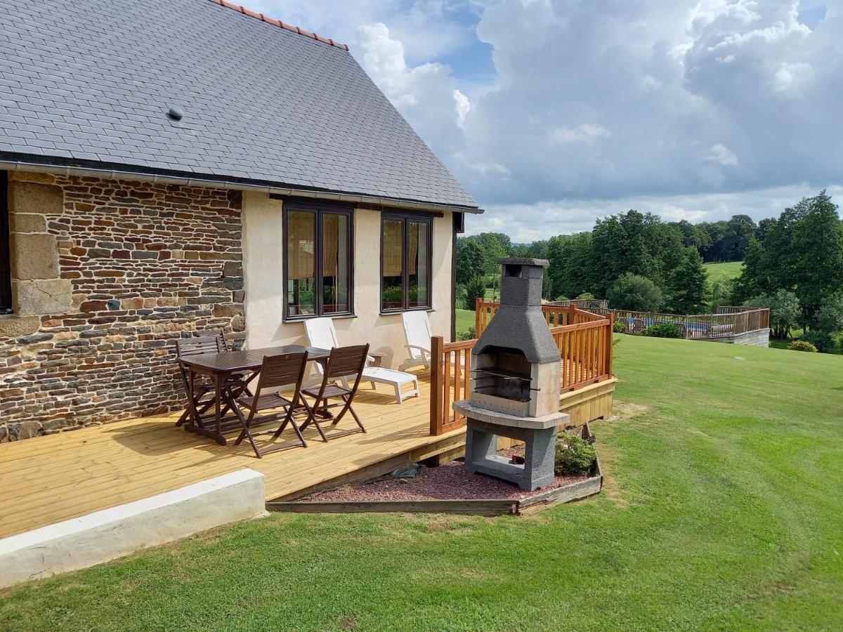 La Gasteboisiere With Swimming Pool And Games Room Le Mesnil-Adelee Exterior foto
