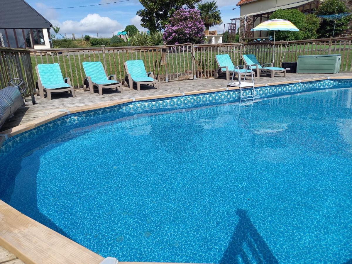 La Gasteboisiere With Swimming Pool And Games Room Le Mesnil-Adelee Exterior foto