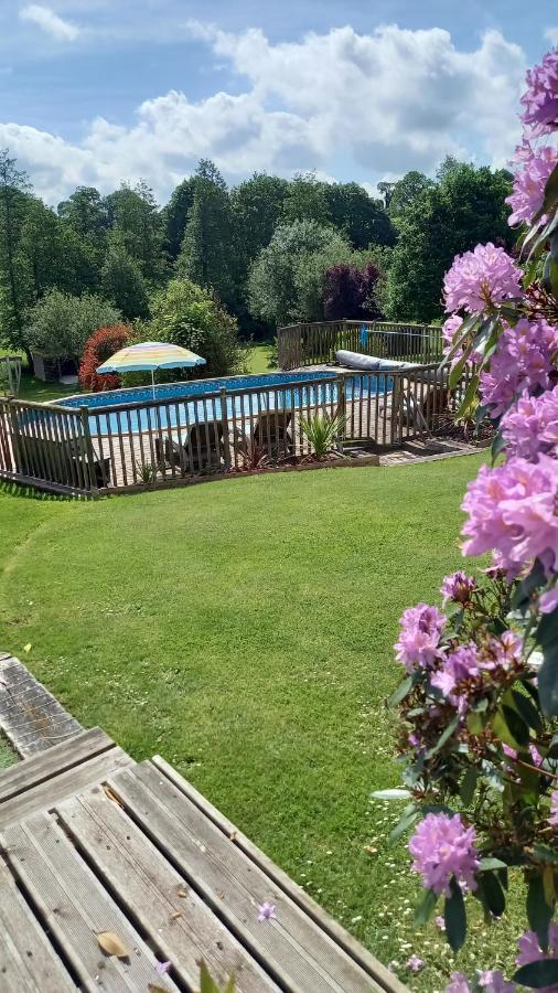 La Gasteboisiere With Swimming Pool And Games Room Le Mesnil-Adelee Exterior foto